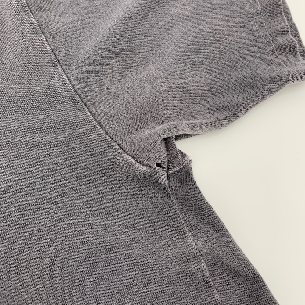 KITH Pigment Dyed Swash Logo Tee, Shark - Sz L - Picture 9 of 16